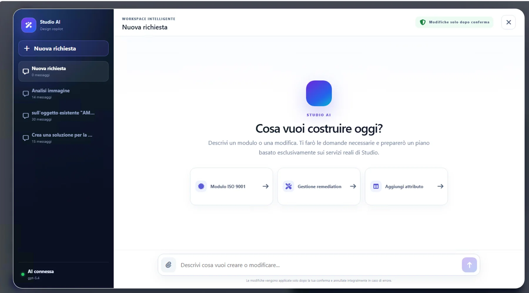 Studio AI assistant
